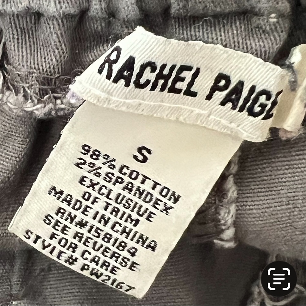 Rachel Paige Wide Leg Cargo Pants in Charcoal Small - Picture 3 of 3
